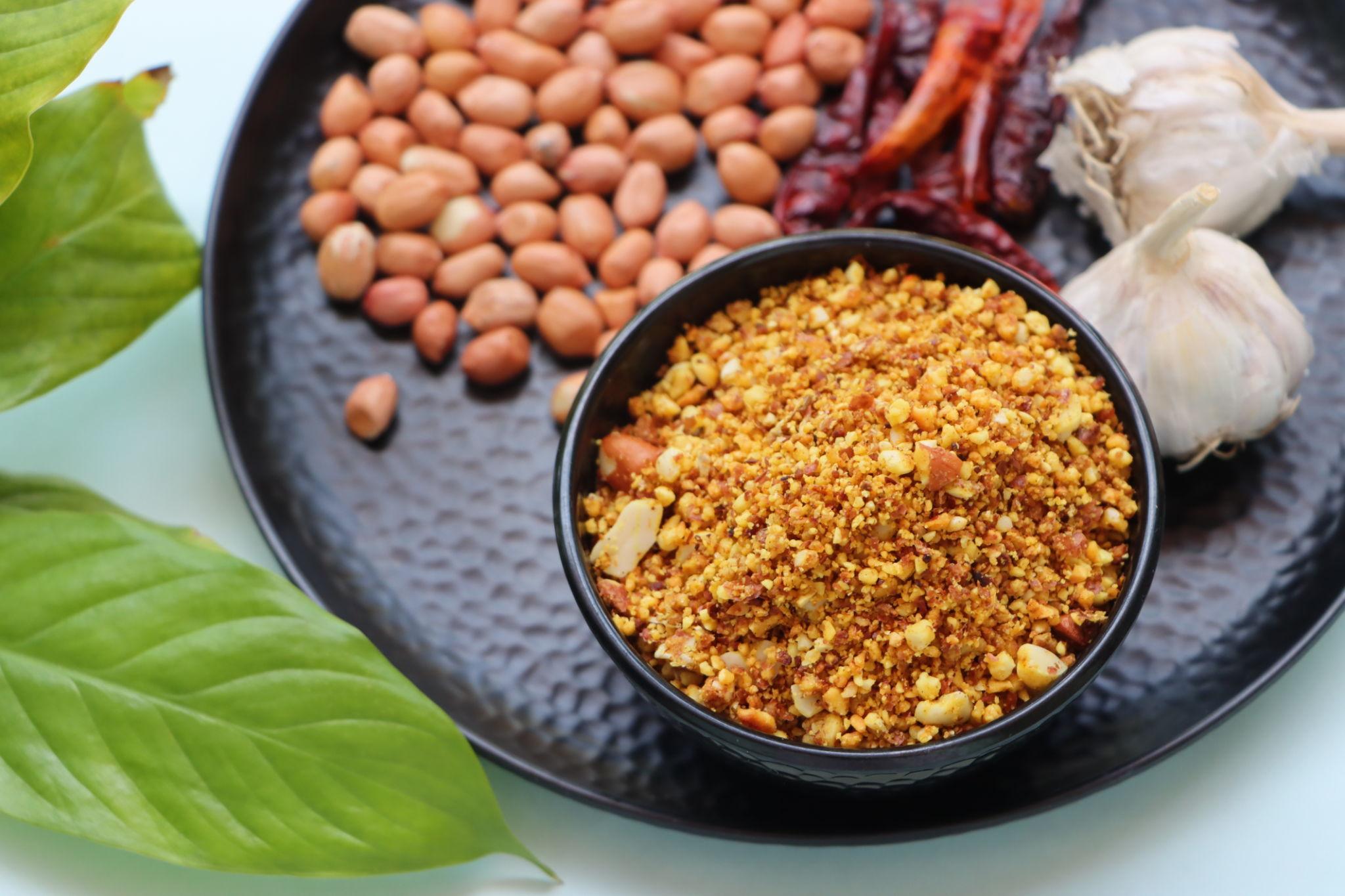 Peanut Podi Chutney Powder