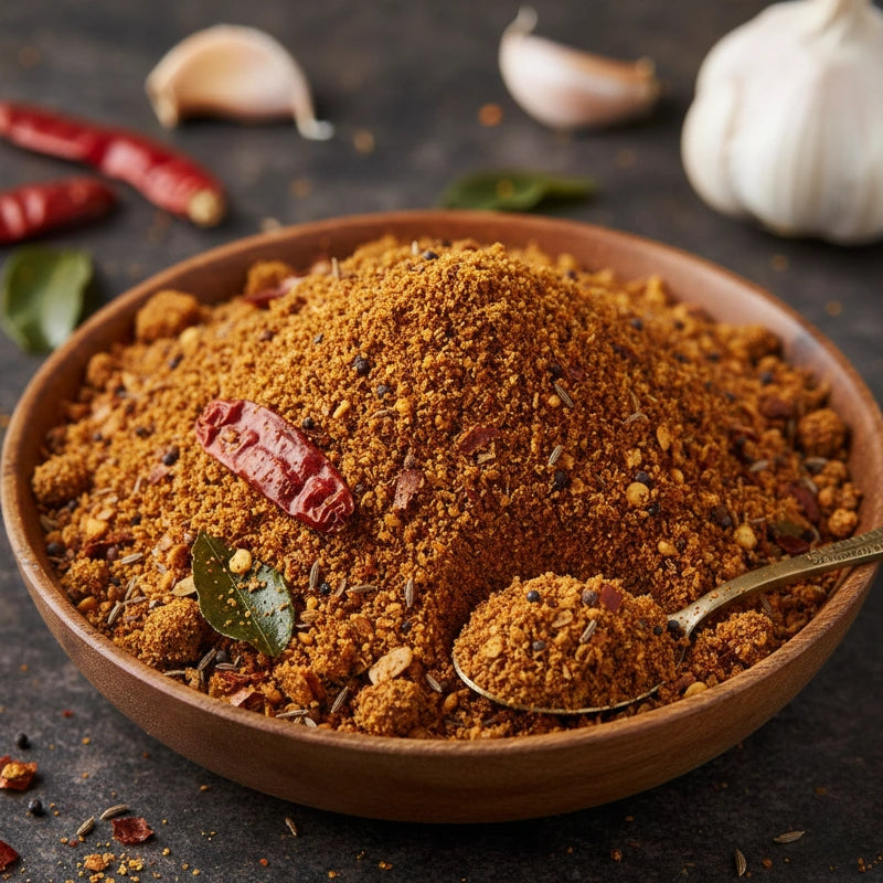 Garlic - Chilli Chutney Powder